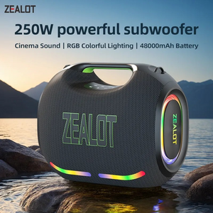 Bocina Bluetooth Portátil Zealot Ze21 250w Alta Potencia