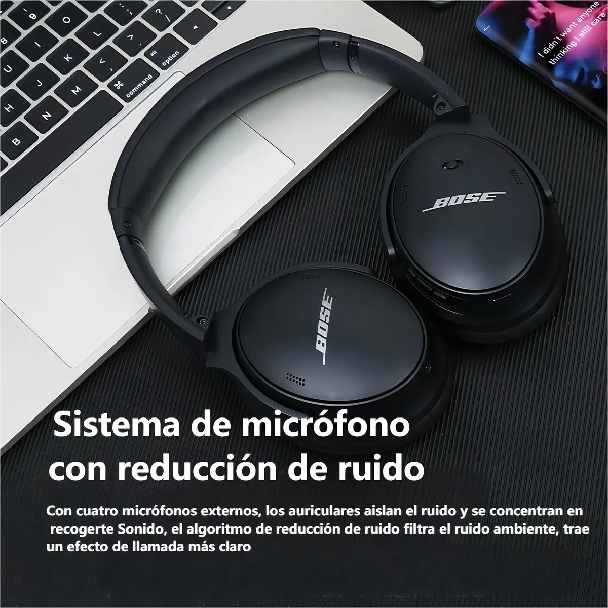 Bose Quietcomfort Sc - Auriculares Inalámbricos Con Reducción De Ruido