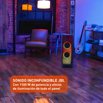 Bocina JBL PartyBox 1000 portátil con bluetooth black