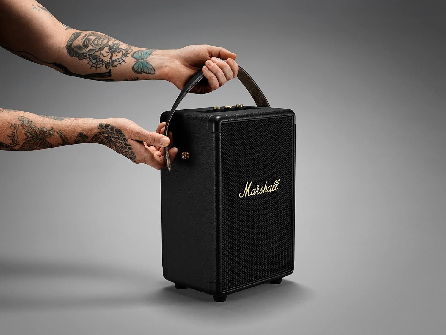 Marshall Tufton Bocina Portátil Bluetooth - Negro/Latón