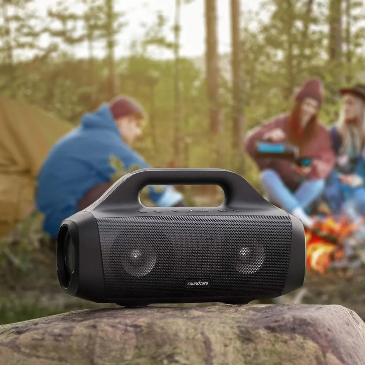 Bocina soundcore Motion Boom Diafragmas de titanio, Portátil Bluetooth