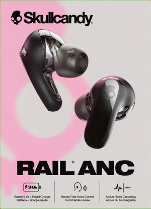 Audifono Skullcandy Rail Anc Color Negro