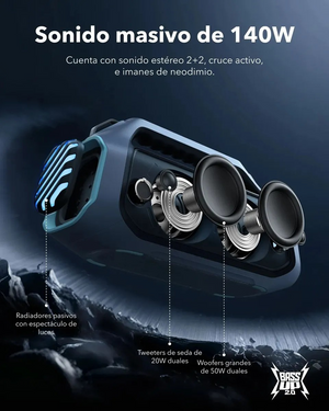 Soundcore by Anker Boom 2 Plus Bocina Bluetooth Portatil