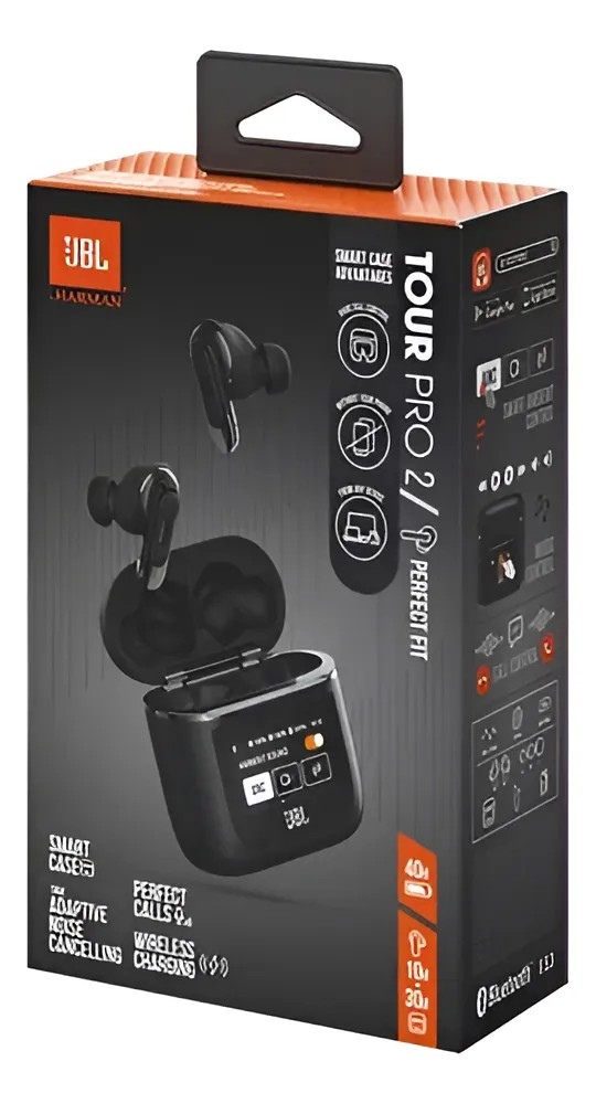 Auriculares Jbl Tour Pro 2 Tws Black